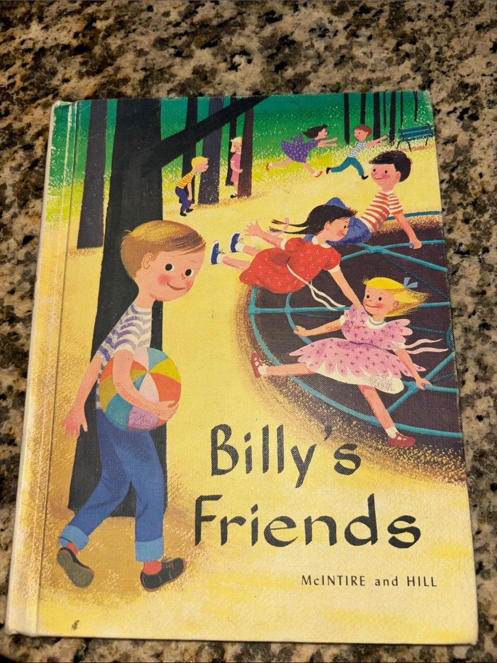 Billy's Friends Kids Story Book - Yellow Cover